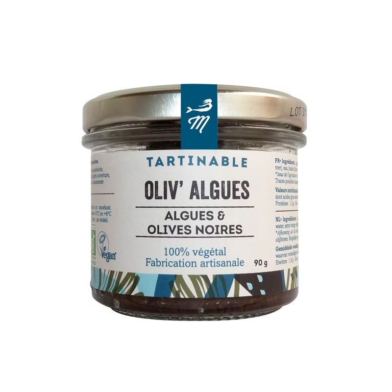 Spalmabile Olive Nere e Alghe (90g) - BIO