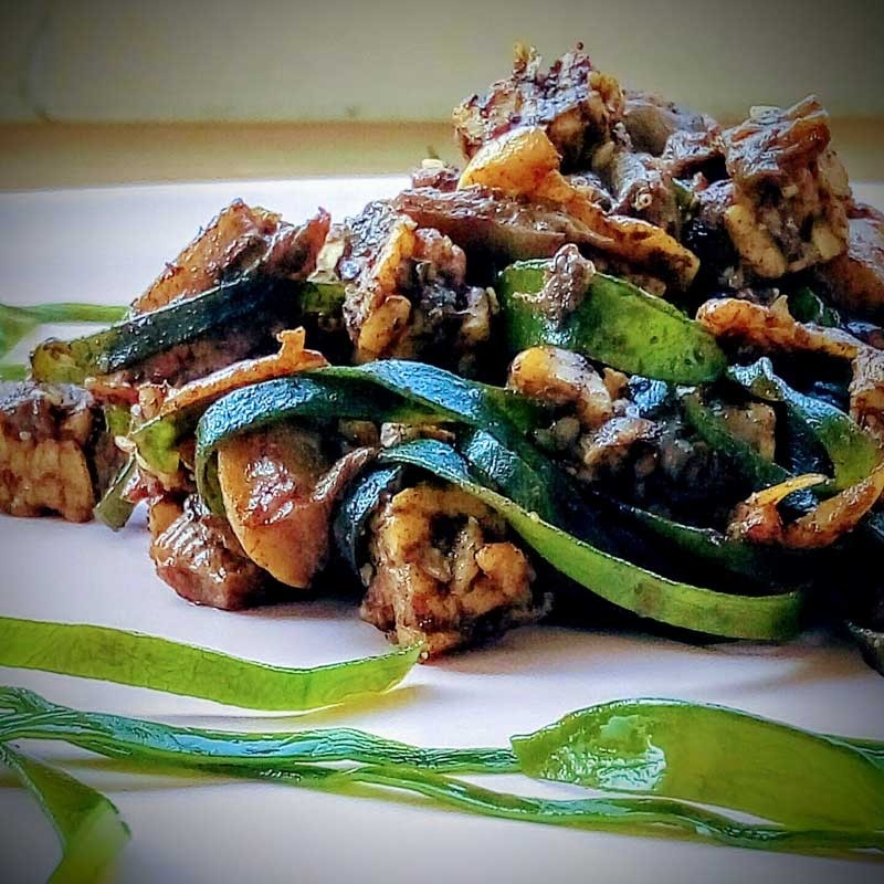 Alghe Kombu royal fresche sotto sale (120g) - BIO