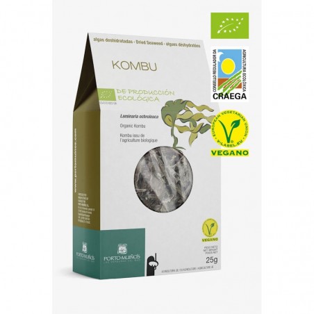 Alghe Kombu di Galizia in foglia disidratate (25g) - BIO