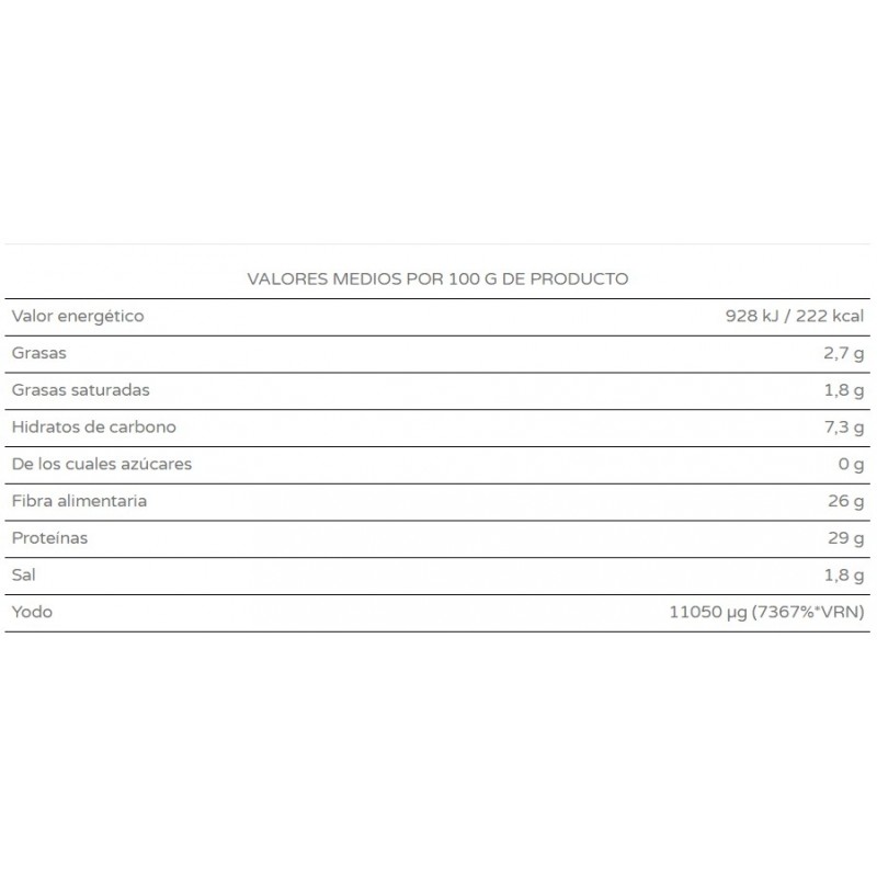 Alghe Nori di Galizia in fiocchi disidratate (25g) - BIO