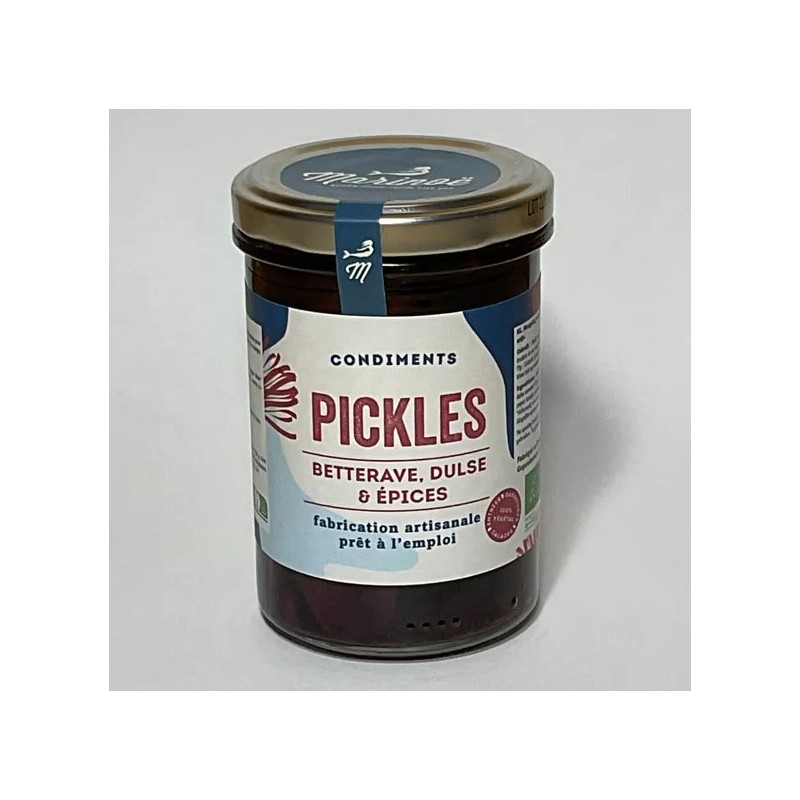 Barbabietole sottaceto con alghe dulse e spezie BIO (140g)