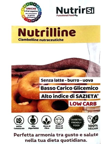 Nutrirsi | Ciambelline Nutrilline NATURALI(250g)