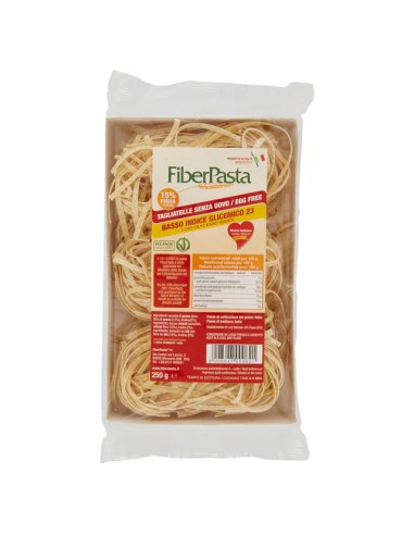 Tagliatelle Senza Uovo a basso indice glicemico (250g) | FIBERPASTA