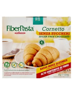 Cornetto senza zuccheri a basso indice glicemico (200g-4 pz)