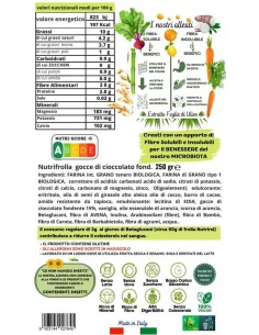 Ciambelline Nutrifrolle GOCCE CIOCC.FOND. (250g) 2