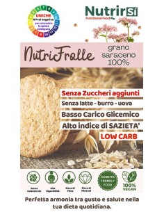 Biscotti Nutrifrolle GRANO SARACENO 100% (250g)