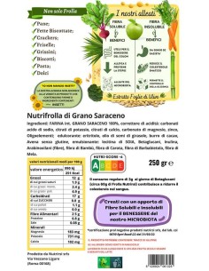 Biscotti Nutrifrolle GRANO SARACENO 100% (250g) 2