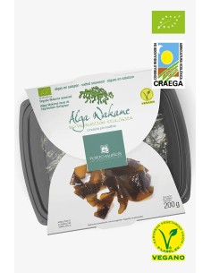 Alghe Wakame fresche sotto sale (200g) BIO