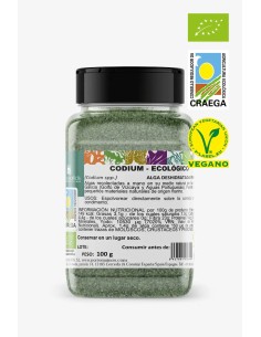 Alghe Codium disidratate in polvere (100g) BIO