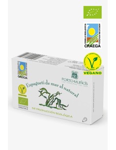 Alghe Spaghetti di mare al naturale in scatola (120g) BIO