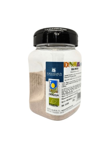 Alghe Muschio di mare (Mastocarpus) disidratate in polvere (200g) BIO