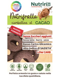 Ciambelline CACAO AMARO (250g) - NutrirSi