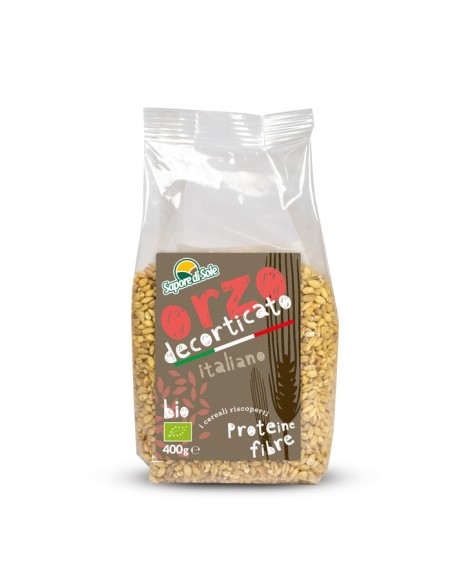 Orzo decorticato bio 400g | Ricco di fibre, proteine | PAPPATILAVITA