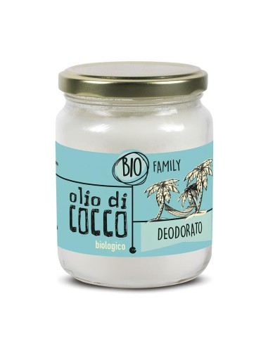 Olio di cocco deodorato BIO (300g) Biofamily