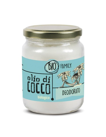 Olio di cocco deodorato BIO (300g) Biofamily