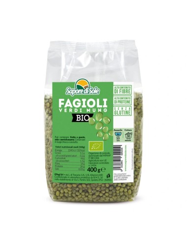Fagioli verdi Mung BIO (400g) Sapore di Sole