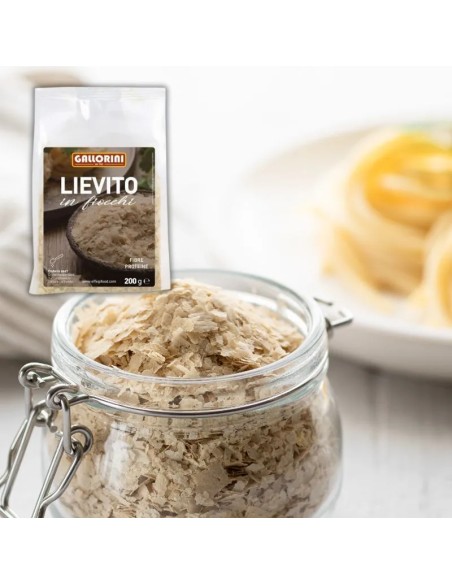 Condimento - Lievito alimentare inattivato in fiocchi - gallorini