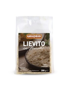 Condimento - Lievito alimentare inattivato in fiocchi - gallorini 2
