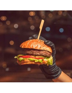 Spadine bamboo  15 cm  per spiedini e burger (200pz)