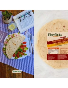 Piadine a basso indice glicemico 300g (3 pz) - fiberpasta