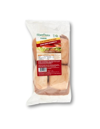 Panini a basso indice glicemico 320g (4 pz) - fiberpasta