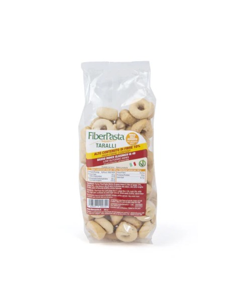 Taralli a basso indice glicemico (250g) fiberpasta
