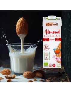 Bevanda di MANDORLA BIO Senza ZuccheroBIO (1L) - Ecomil