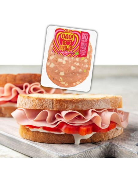 Fetta rosa con pistacchi UAO! Fette I love Italia BIO (90g)