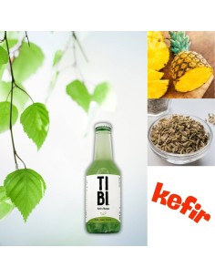Kefir d'acqua Betulla-Ananas-Finocchio BIO (250ml) - TIBI