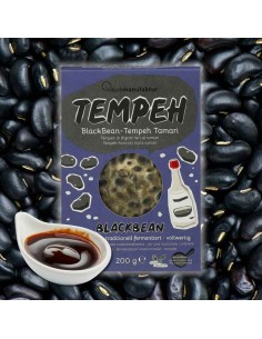 Tempeh di fagioli neri al tamari BIO (200 g) - Tempehmanufaktur