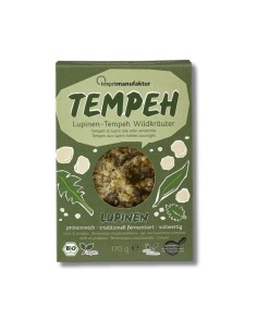 Tempeh di LUPINI ed ERBE BIO (170 g) - Tempehmanufaktur 2