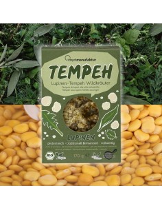 Tempeh di LUPINI ed ERBE BIO (170 g) - Tempehmanufaktur