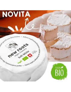Formaggio vegetale cremoso New Roots a base di anacardi