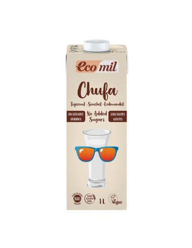 Ecomil Bevanda di Chufa Bio Senza Zuccheri 1L tetrapack