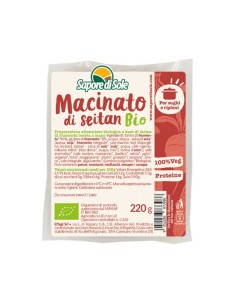 Macinato di Seitan Bio Sapore di Sole 220g confezione sottovuoto 2