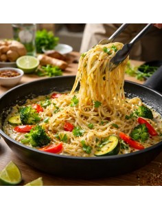 Spaghetti di konjac senza glutine 250g pronti da mangiare