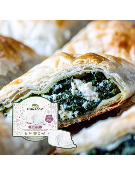 Ecotta di Fermaggio - alternativa vegetale tipo ricotta a base di anacardi e mandorle