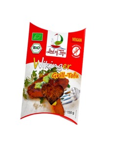 tofu biologico marinato gusto barbecue affumicato