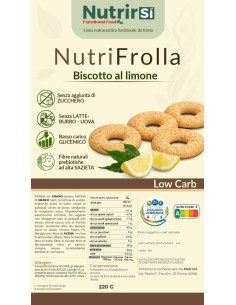 biscotti al limone low carb senza zucchero Nutrirsi 2