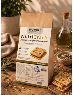 Confezione NutriCrack NutrirSì crackers con semi 200 g